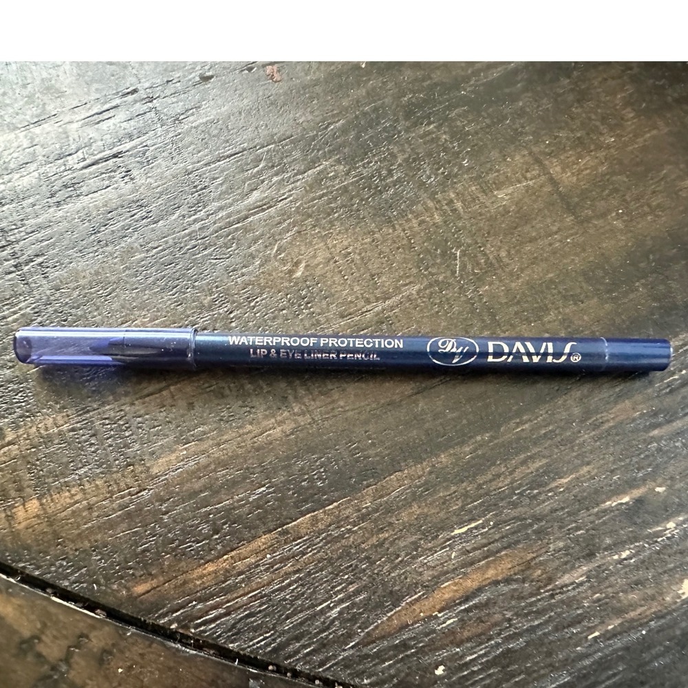 Davis Waterproof Protection Lip and Eye Liner Pencil Color 07 Navy Blue PS-003